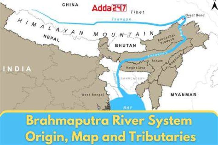 When does the brahmaputra river originate?
